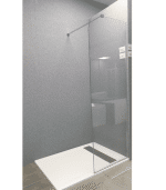 Paroi Italienne 6Mm Bord Ovale 80 X 195 Cm
