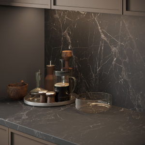 Plan de travail MARBLE 38x635x2090 mm structure