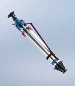 Trépied PRO BT 300 HD hauteur 122 à 295cm filetage 5/8″ – Image 5