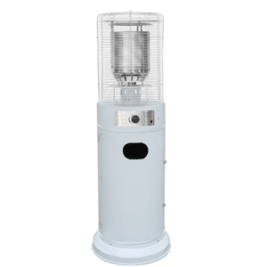 Chauffage à gaz d’extérieur lounge 11000 W blanc
