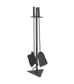 Serviteur de cheminée 4 accessoires 69 cm