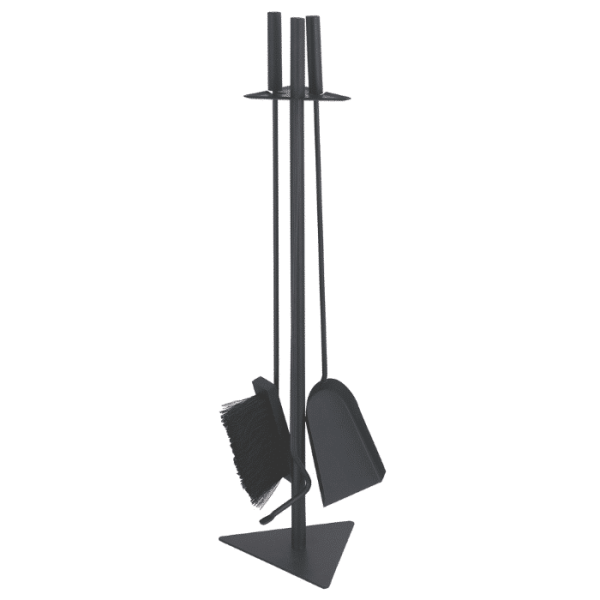 Serviteur de cheminée 4 accessoires 69 cm