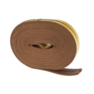 Joint adhesif PVC marron 6 M
