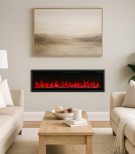 Cheminee electrique encastrable et murale 182,8x14x54,5 cm – Image 4