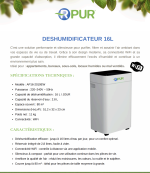 Deshumidificateur 16 L avec wifi – Image 2