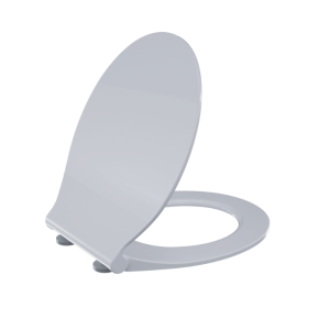 Abattant Wc Slim Duroplast Ovale – Fermeture Lente Et Silencieuse