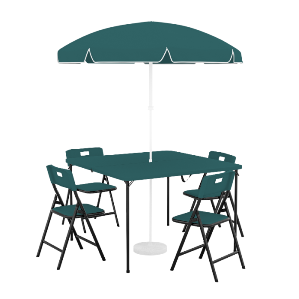 Ensemble table et chaises de jardin NOVA