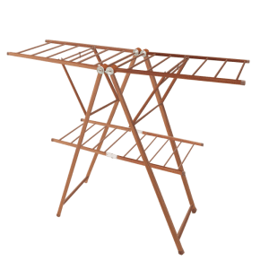 Sèche-linge lusso 168x60x118 cm en aluminium effet bois