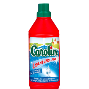 Nettoyant Lavant et Brillant Cire de Carnauba 1L CAROLIN