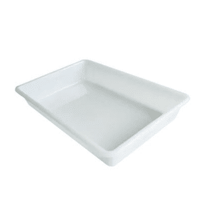 Bac En Plastique 33X48X8Cm Blanche