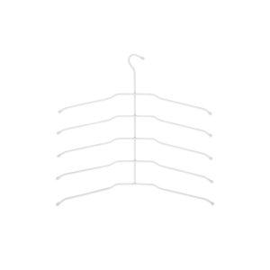 Cintre Pourchemise En Acier Blanche Ref602