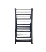 Sèche-linge XL Lusso 157x61x131 cm avec Roulettes et revêtement carbone noir – Image 2