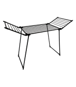 Sèche-linge Lusso 18M 175x60x108 cm avec revêtement carbone noir