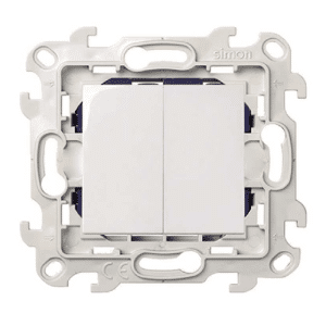 Interrupteur simple-S24 blanc
