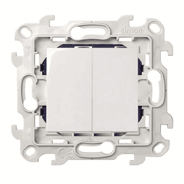 Interrupteur simple-S24 blanc
