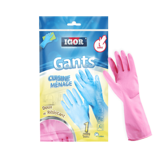Gants de menage large