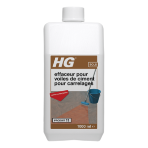 HG effaceur pour voiles de ciment pour carrelages 1L