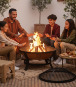 Brasero d’extérieur 89×46 cm