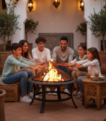 Brasero d’extérieur 73.5×56 cm