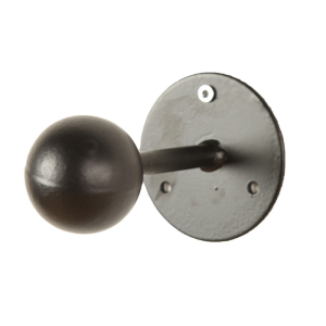 Bouton Mural Felix Noir 12Cm