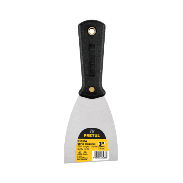 Spatule Rigide Avec Manche En Plastique 76 Mm