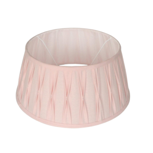Chapeau pour abat-jour riva drum rose 25cm