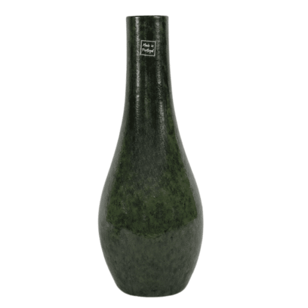Vase céramique vert 34 cm