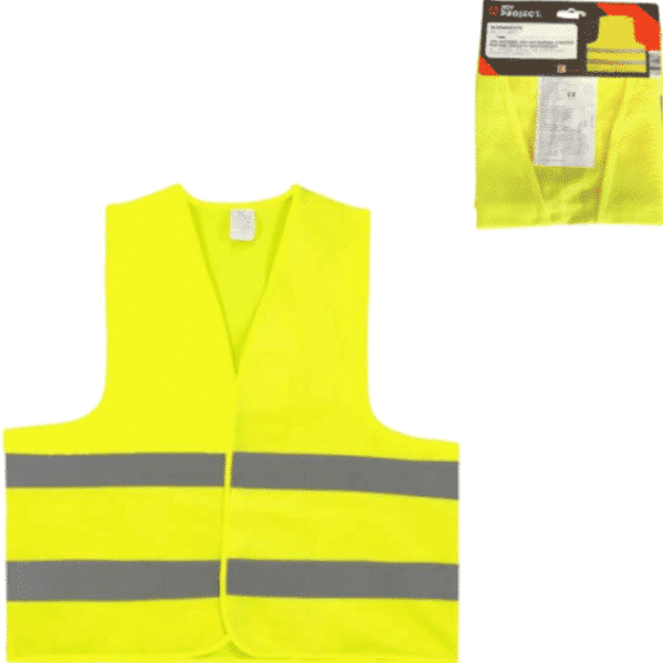 Gilet de sécurité jaune