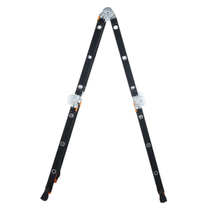 Échelle multifonction en aluminum 4×3 marches noir varox