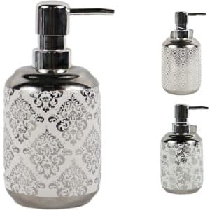 Distributeur De Savon Silver 17 Cm 3 Assorti