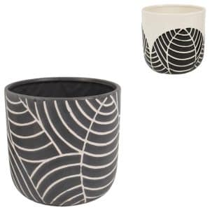 Vase à motif 13 cm 2 assortis