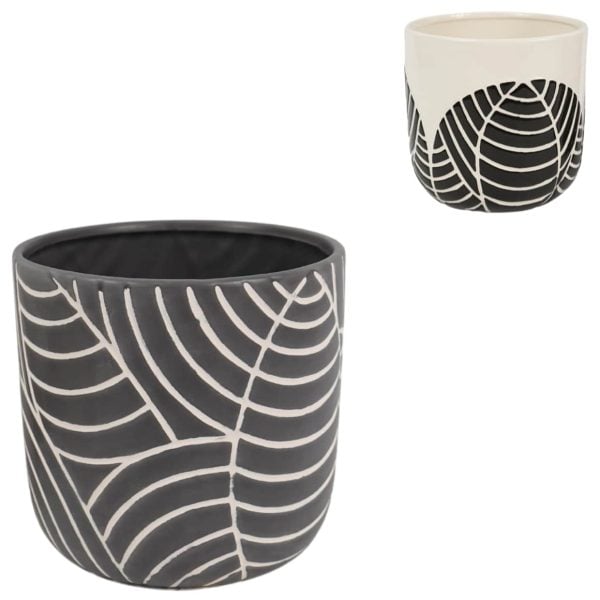 Vase à motif 13 cm 2 assortis