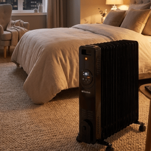 Radiateur à huile 13 éléments avec télécommande ECOLUX