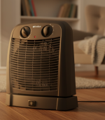 Radiateur soufflant oscillant IP21 ECOLUX