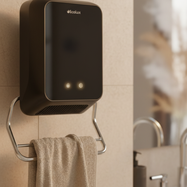 Chauffage Salle De Bain Ip 23 Avec Télécommande Ecolux