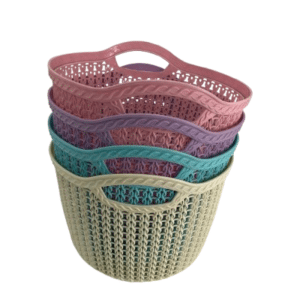 Panier rond  tresse 100%  pp  295  x  225h    1