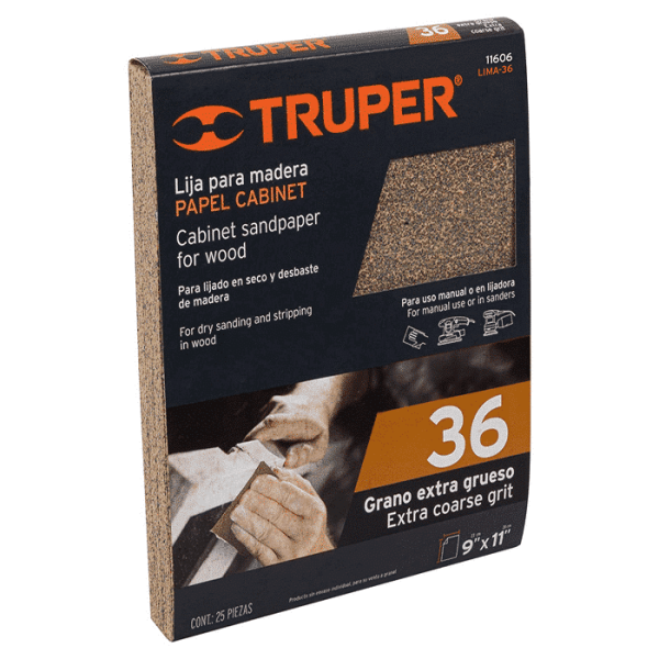 Papier Abrasif Pour Bois Grain 36