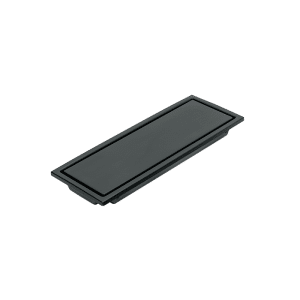 Caniveau Reversible 30X30 Cm Inox Noir