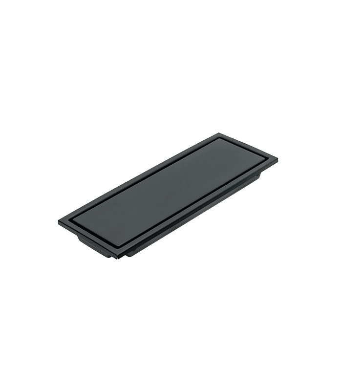 978658 Caniveau Reversible 30X30 Cm Inox Noir – Image 1