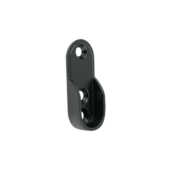 Bride Pour Tube De Placard Ovale Noir