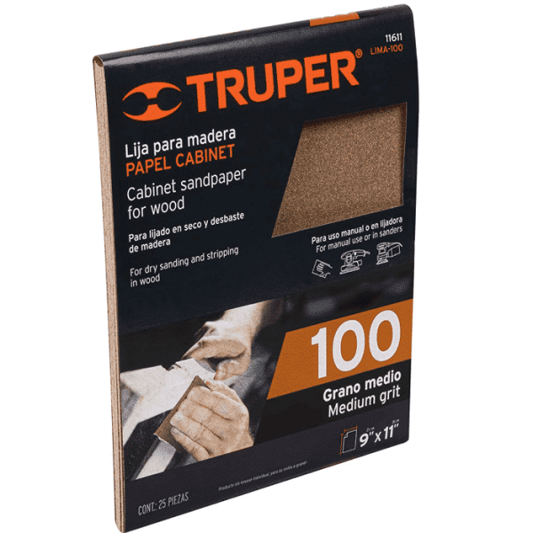Papier Abrasif Pour Bois Grain 100