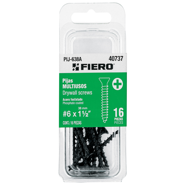 Vis Multi-Usages 3,3X38,1Mm 16 Pièces