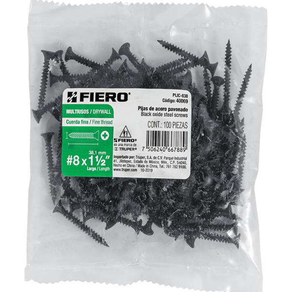Vis Multi-Usages 4,16X38,1Mm 100Pièces