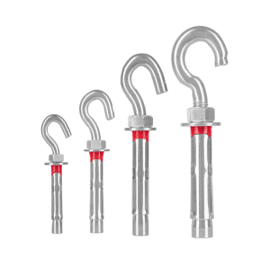 Bouchons Extensibles Avec Œillet Ouvert 10X65 Mm 4 Pièces