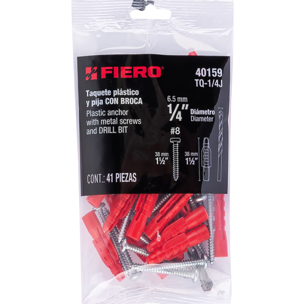 Ancrages 6,4 Mm Avec Goupilles 4,16 Mm 20 Pièces