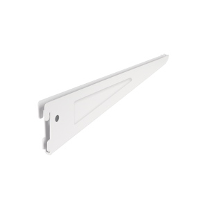 Support Plat Pour Fermeture Éclair Double Blanc 32 Cm