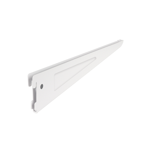 Support Plat Pour Fermeture Éclair Double Blanc 32 Cm