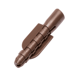 Bouchons En Plastique 7,9 Mm Marron 20 Pièces