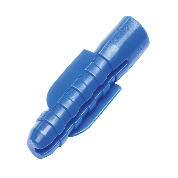 Bouchons En Plastique 9,5 Mm Bleu 20Pièces