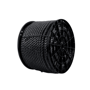 Corde En Polypropylène Noir 25 Mm Bobine De 30 Kg